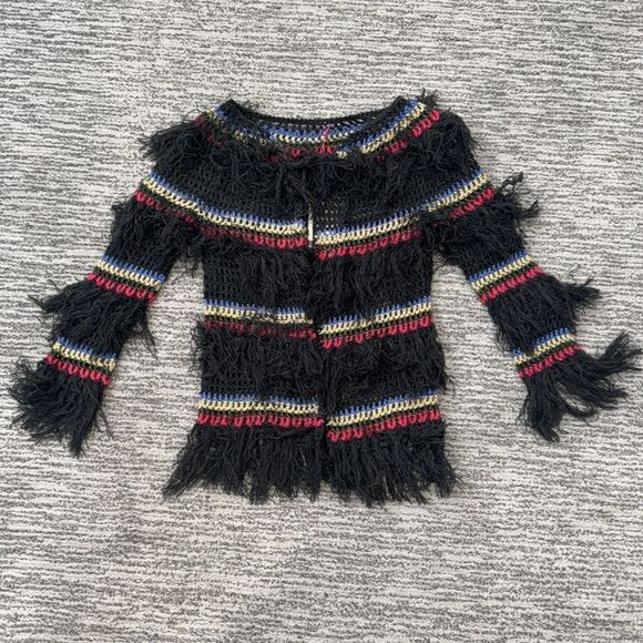 NWT CeliaB Fuzzy Cardigan Small - Picture 10 of 11